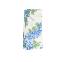 Load image into Gallery viewer, SWADDLE BLANKET - WATERCOLOR HYDRANGEAS - 47X47