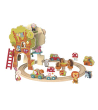 Load image into Gallery viewer, Bababoo &amp; Friends Tree House Play World
