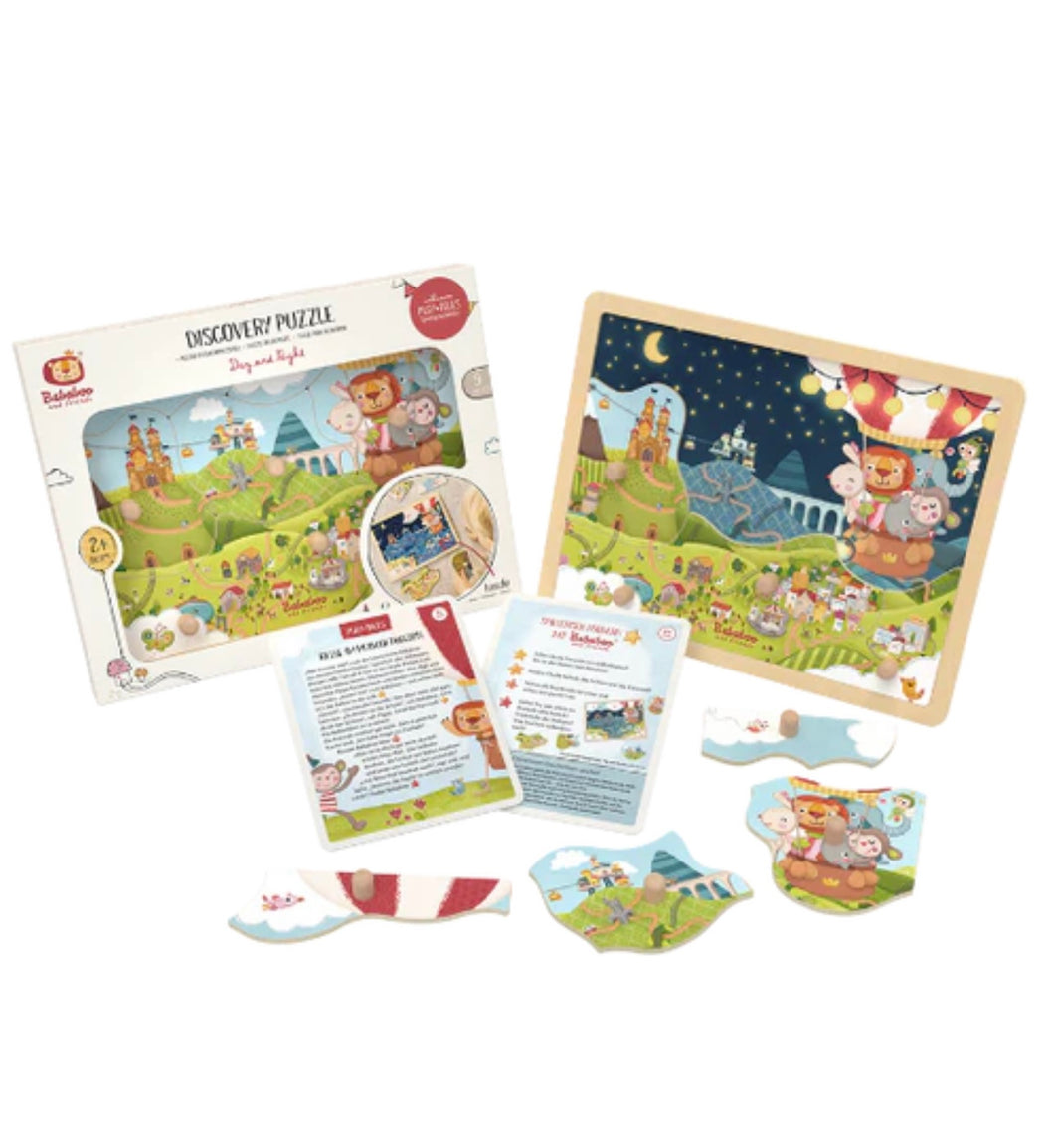 Bababoo & Friends: Day & Night Discovery Puzzle