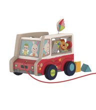 Load image into Gallery viewer, Bababoo &amp; Friends on Tour Pull Along Toy