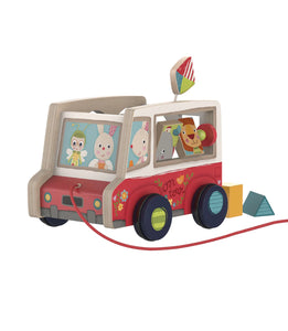 Bababoo & Friends on Tour Pull Along Toy