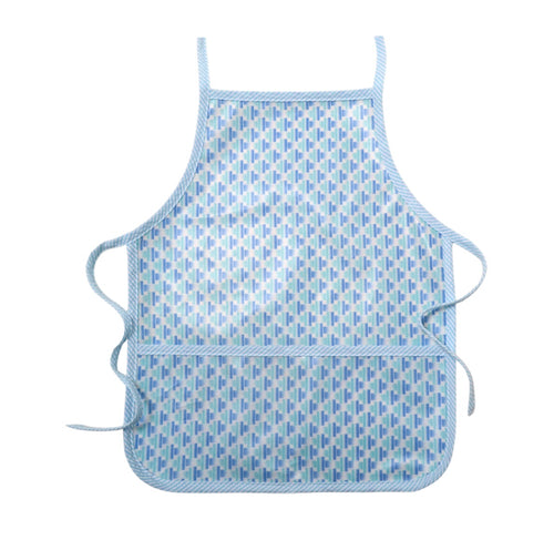 Blue Brick Wipeable Apron