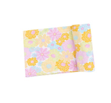 Load image into Gallery viewer, SWADDLE BLANKET - SUNNY DAHLIAS - 45X45