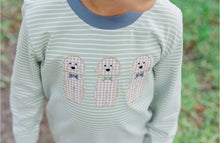 Load image into Gallery viewer, Dog Appliqué Pants Set