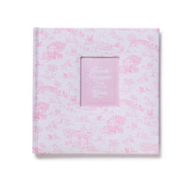 Load image into Gallery viewer, Animal Toile Fabric Cover Photo Album-Pink Thank Heavens For Little Girls OR Blue Thank Heavens for Little Boys