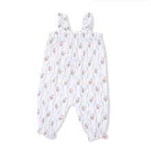 Load image into Gallery viewer, Angel Dear Heirloom Rose Stripe-Ruffly Strap Overall