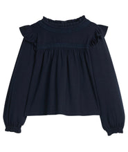 Load image into Gallery viewer, Shannon Blouse-Navy