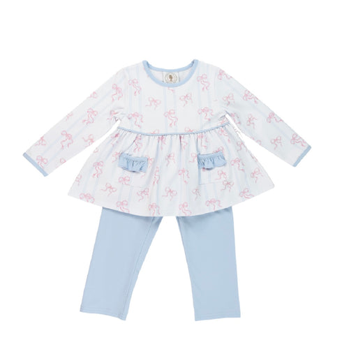 Bowtiful Girls Londyn Legging Set