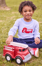 Load image into Gallery viewer, Little English’s Boys Appliqué T-Shirt-Fire Truck