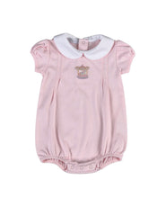 Load image into Gallery viewer, Pink Carousel Hand Embroidery Bubble-Pima Cotton