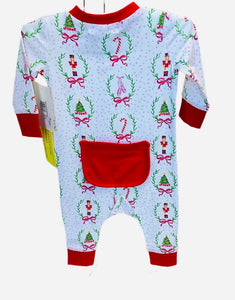 Girls Nutcracker Butt Flap Pjs