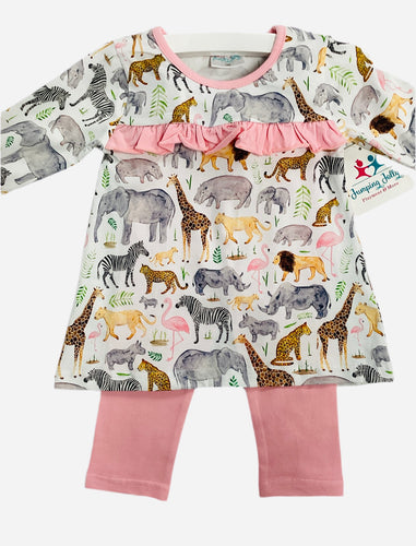 Zoo Girl Pants Set