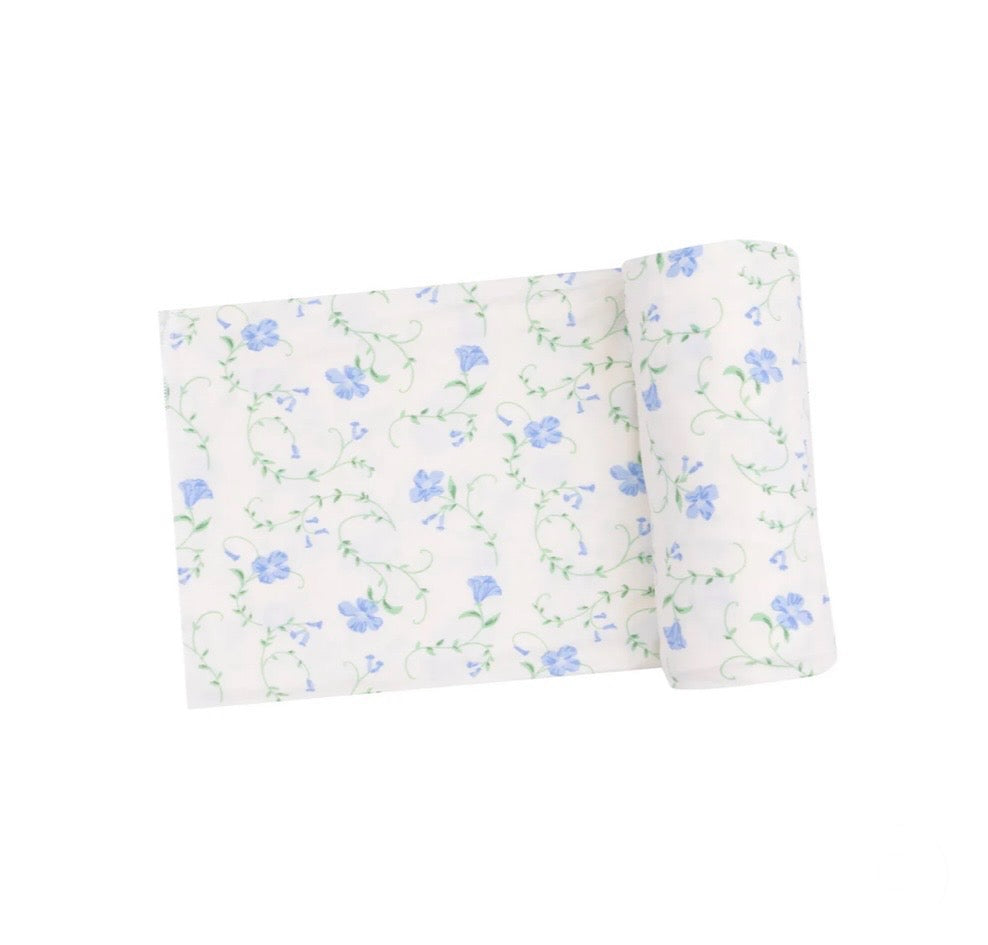 SWADDLE BLANKET - SWEET VINES - 45X45