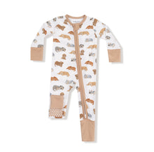 Load image into Gallery viewer, Napping Puppies -2 Way Zipper Romper
