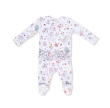 Load image into Gallery viewer, Angel Dear Garden Sea Creatures-2 Way Zipper Ruffle Back Pajama Footie