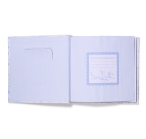 Animal Toile Fabric Cover Photo Album-Pink Thank Heavens For Little Girls OR Blue Thank Heavens for Little Boys