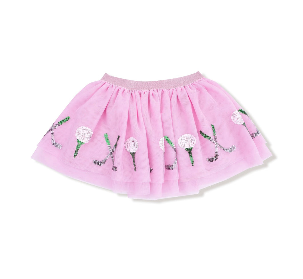 Pink Golf Tutu Skirt