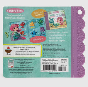 Mermaids First Words Tuffy Teether Book 0+ Months