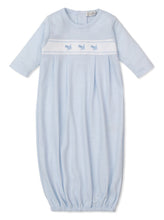 Load image into Gallery viewer, Striped Light Blue Classic Treasures Puppies Sack-Pima Cotton