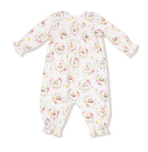 Load image into Gallery viewer, Floral Owl Families Smocked Romper
