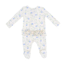Load image into Gallery viewer, 2 WAY ZIPPER RUFFLE BACK FOOTIE - SWEET VINES