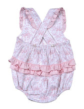 Load image into Gallery viewer, Gigi Pink Toile Sun Bubble, 100% Pima Cotton