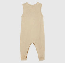 Load image into Gallery viewer, Light Brown Pumpkin Knit Romper