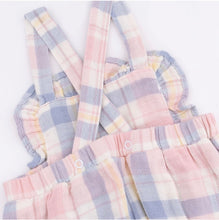 Load image into Gallery viewer, Angel Dear Dusty Pink Plaid-Oxford Bubble
