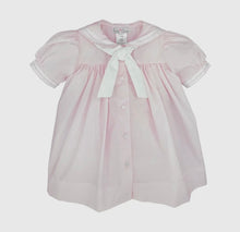 Load image into Gallery viewer, Pink Nautical Sailor Dress/ Bloomers Set-Petit Ami