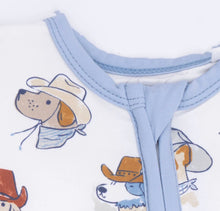 Load image into Gallery viewer, Angel Dear Cowdogs Convertible Pajama Romper