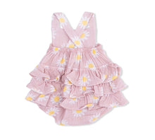 Load image into Gallery viewer, Angel Dear Caitlyn Daisy Ruffle Sunsuit Bubble