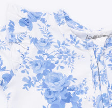 Load image into Gallery viewer, Angel Dear Dream Cottage Floral 2 Way Ruffle Sleeve Zipper Footie
