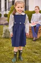 Load image into Gallery viewer, Little English’s Button Panel Jumper-Navy Corduroy