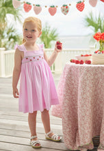 Load image into Gallery viewer, Smocked Lizzy D Dress- Strawberries