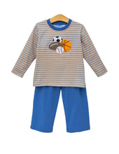 Load image into Gallery viewer, Sports Appliqué Pants Set