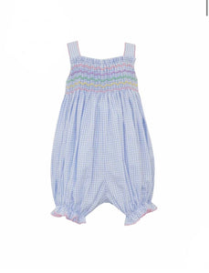 Anavini Hand Smocked Tie Back Sunbubble