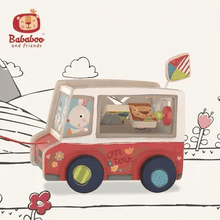 Load image into Gallery viewer, Bababoo &amp; Friends on Tour Pull Along Toy