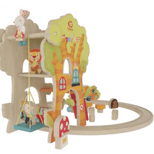 Load image into Gallery viewer, Bababoo &amp; Friends Tree House Play World