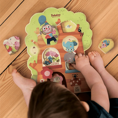 Bababoo & Friends Tree House Discovery Game Puzzle