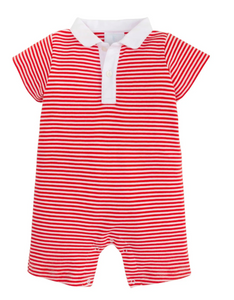 Romper Peter Pan Polo Red