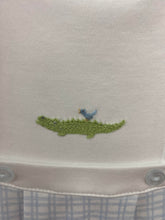 Load image into Gallery viewer, Bubble Blue Alligator Applique