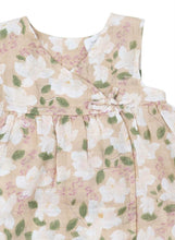 Load image into Gallery viewer, Organic Muslin Magnolia Kimono Bloomer Set