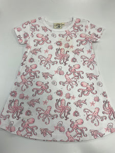 Dress Octopus Party in Pink