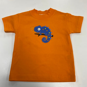 Shirt Cameleon on Orange