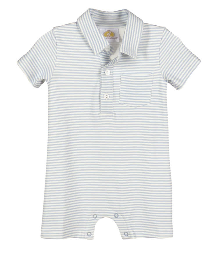 Romper (Rhett) Khaki Stripe