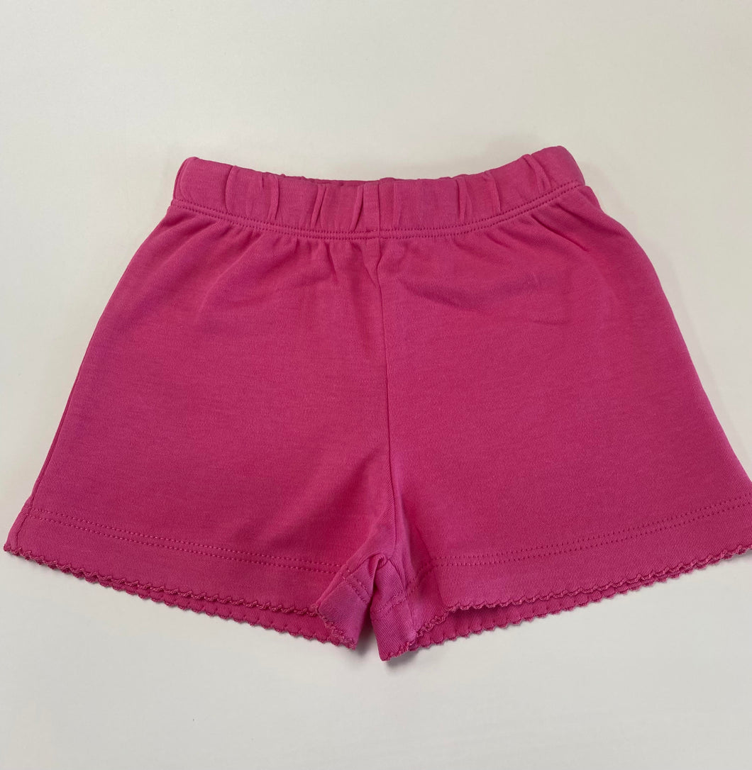 Shorts Knit Bright Pink