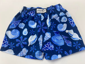 Swim Trunk Blue Shells